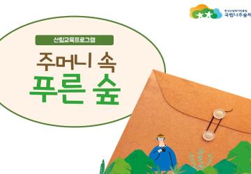 [산림교육] 주머니 속 푸른 숲