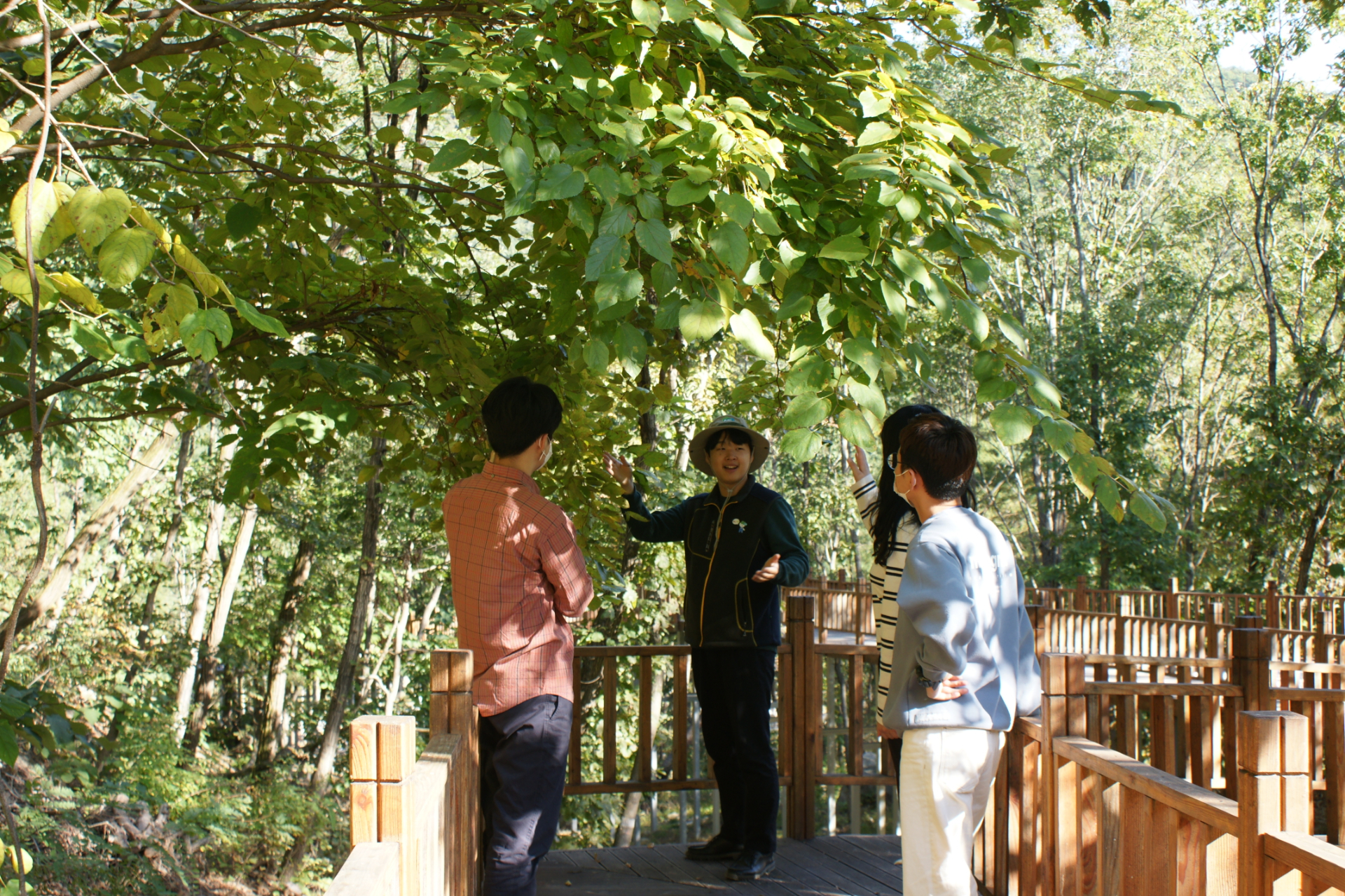 숲에서 배우는 '산림교육'